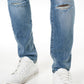 Rf02 Ripped Skinny Denim Jeans _ 140442 _ Mid Wash