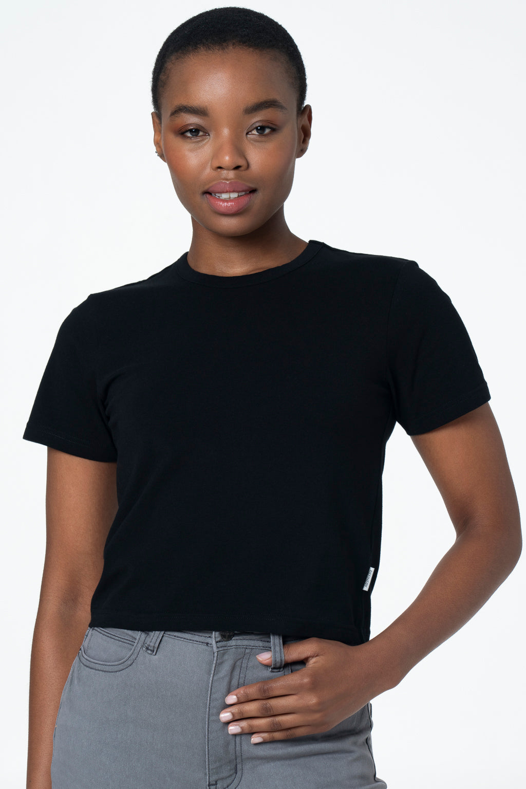 Fitted T-Shirt _ 143357 _ Black