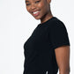 Fitted T-Shirt _ 143357 _ Black