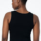 Ribbed Crop Tank _ 143375 _ Black