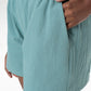 Linen Shorts _ 142867 _ Green