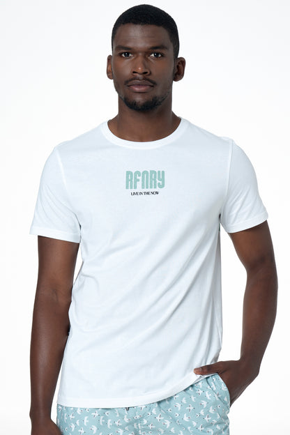 Branded T-Shirt _ 142514 _ Optic White