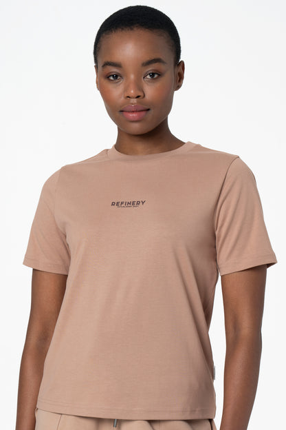 Branded T-Shirt _ 143190 _ Dusty Pink