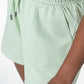 Fleece Track Shorts _ 143395 _ Green