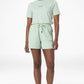 Fleece Track Shorts _ 143395 _ Green