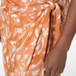 Column Skirt _ 148181 _ Orange