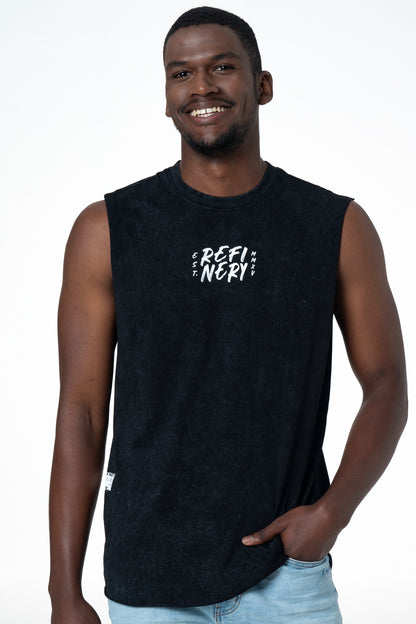 Branded Tank _ 141609 _ Black