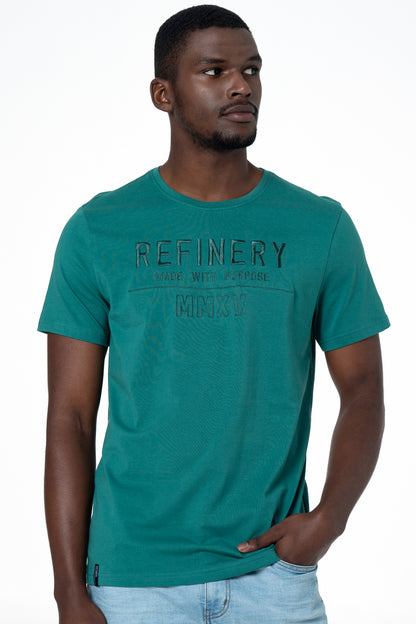 Branded T-Shirt _ 142521 _ Green