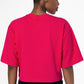 Boxy Branded T-Shirt _ 143192 _ Pink