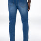 Rf10 Rip And Repair Skinny Denim Jeans _ 142682 _ Mid Wash