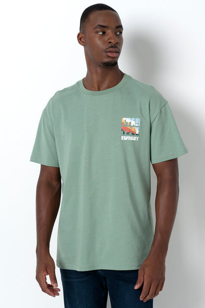 Oversized T-Shirt _ 157587 _ Green