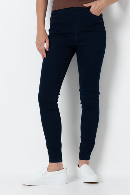 Rf09 Hi Waisted Skinny Jeans _ 157467 _ Dark Wash