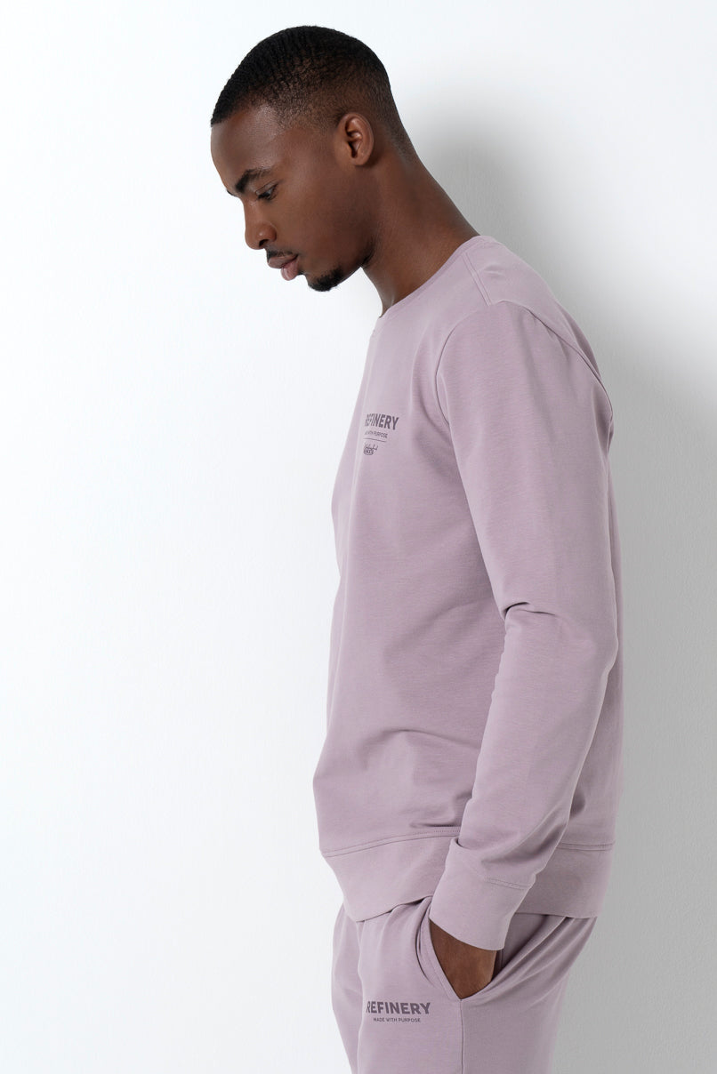 Crewneck Sweater _ 158349 _ Berry