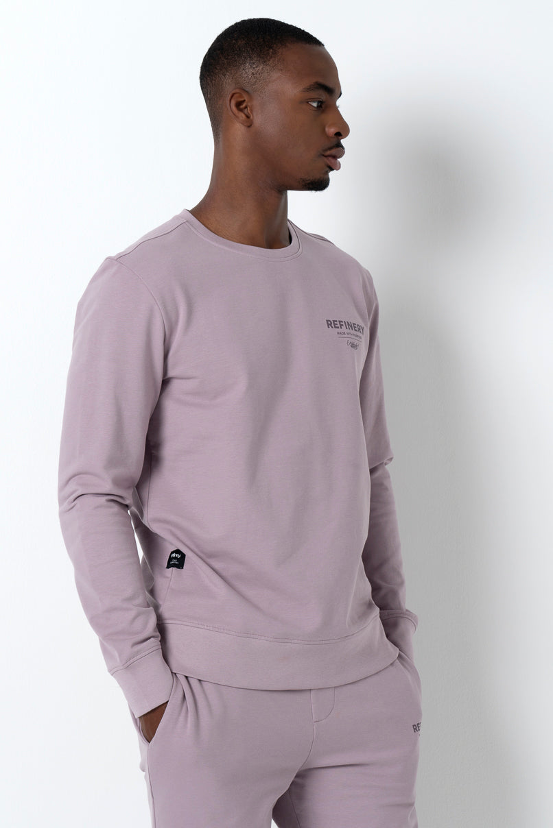 Crewneck Sweater _ 158349 _ Berry