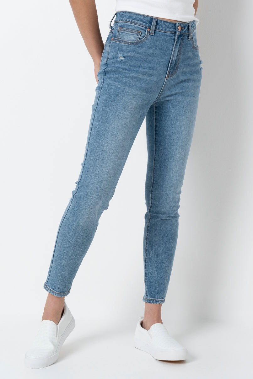 Rf05 Hi-Rise Skinny Jeans _ 156575 _ Light Wash