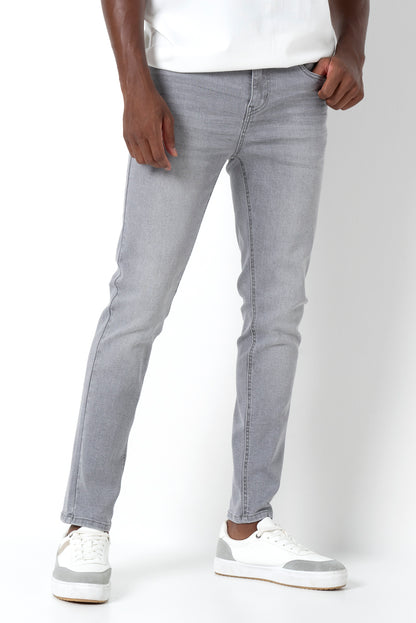 Rf02 Grey Wash Skinny Jeans _ 157372 _ Grey Wash