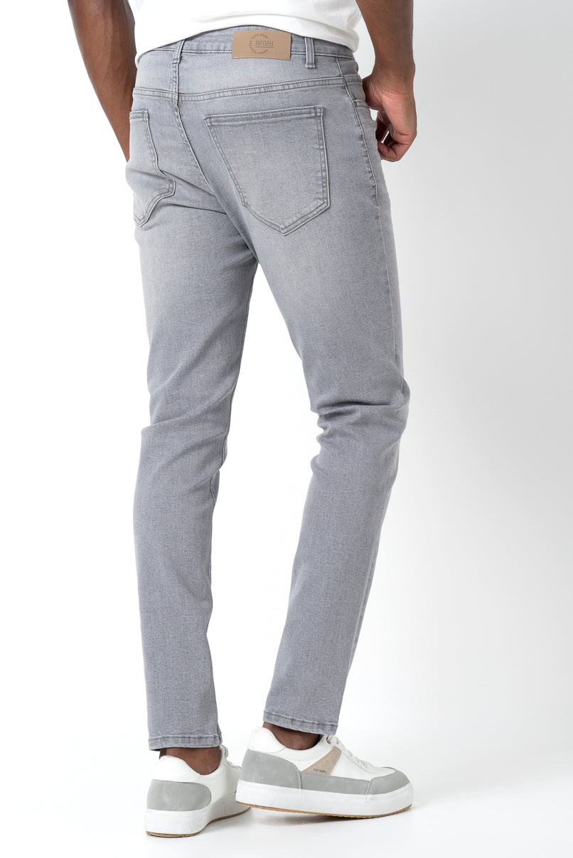 Rf02 Grey Wash Skinny Jeans _ 157372 _ Grey Wash
