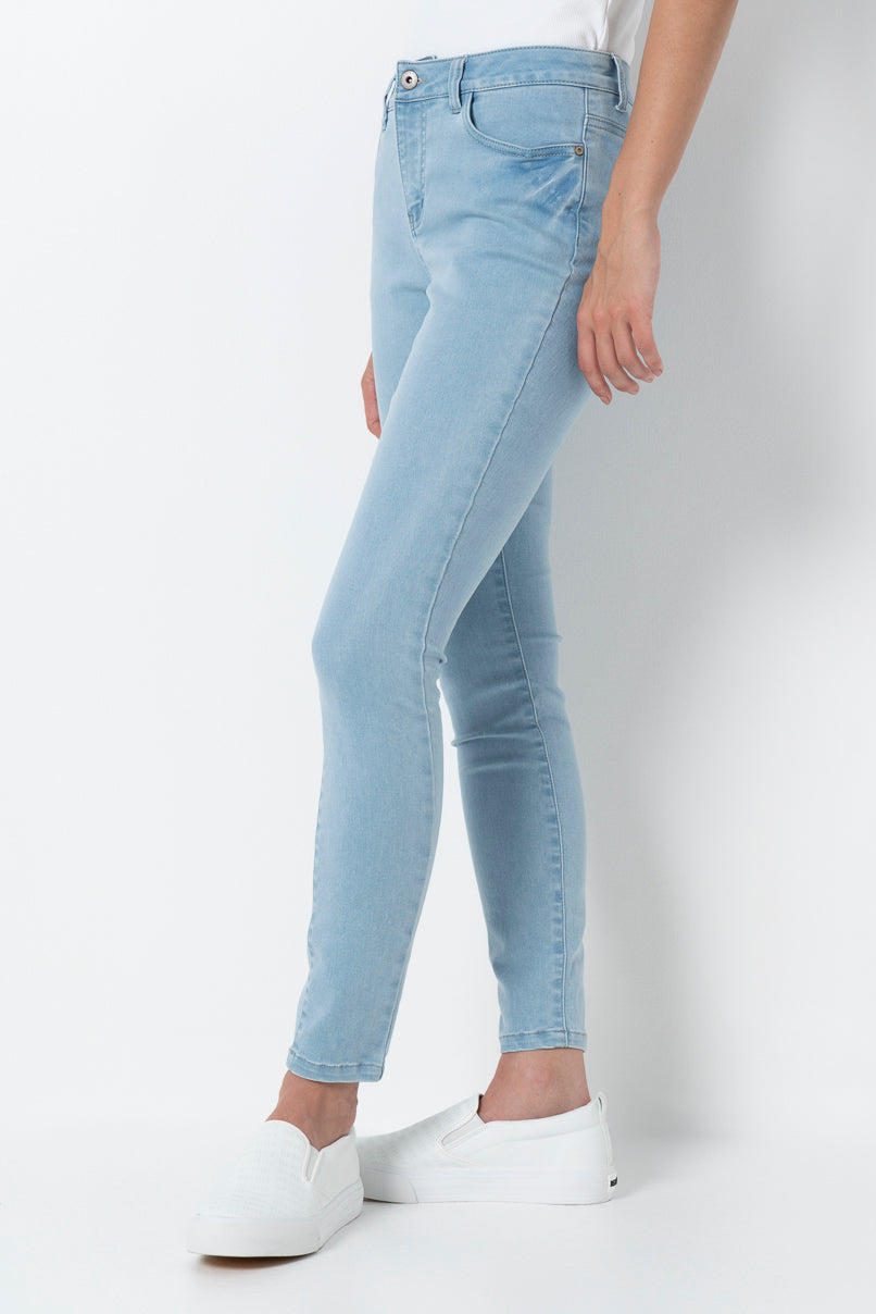 Rf01 Mid Rise Skinny Jean _ 157476 _ Light Wash