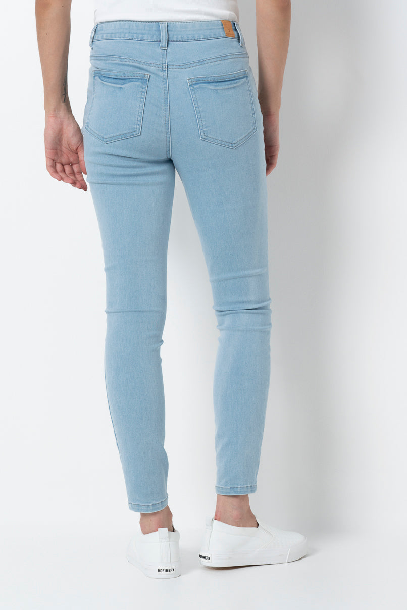 Rf01 Mid Rise Skinny Jean _ 157476 _ Light Wash