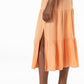 Tiered Skirt _ 143392 _ Coral