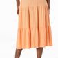 Tiered Skirt _ 143392 _ Coral