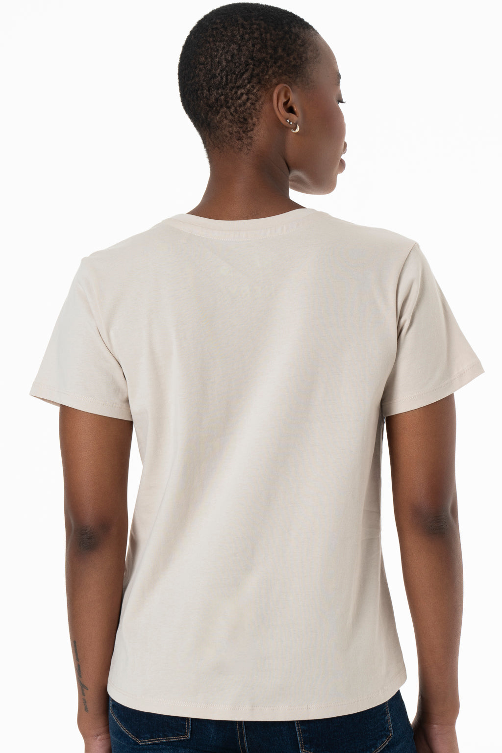 Beige t shirt online