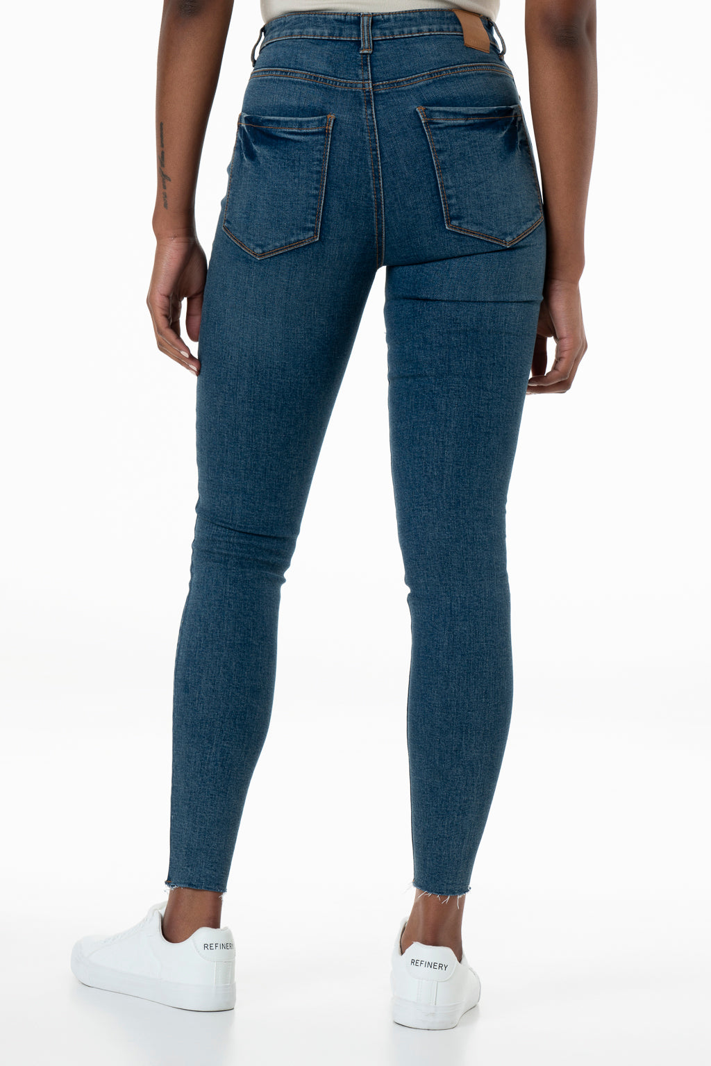 Rf05 Hi-Rise Skinny Jeans _ 142860 _ Mid Wash