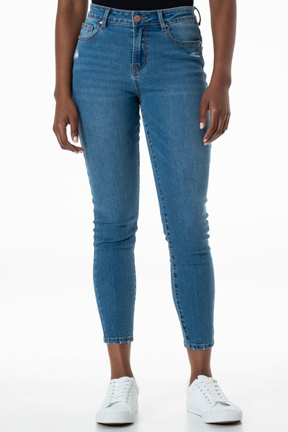 Rf12 Mid-Rise Skinny Jeans _ 142858 _ Mid Wash