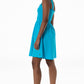 Shirred Bodice Dress _ 143350 _ Blue