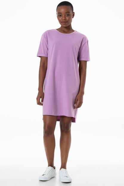 T-Shirt Dress _ 143288 _ Purple