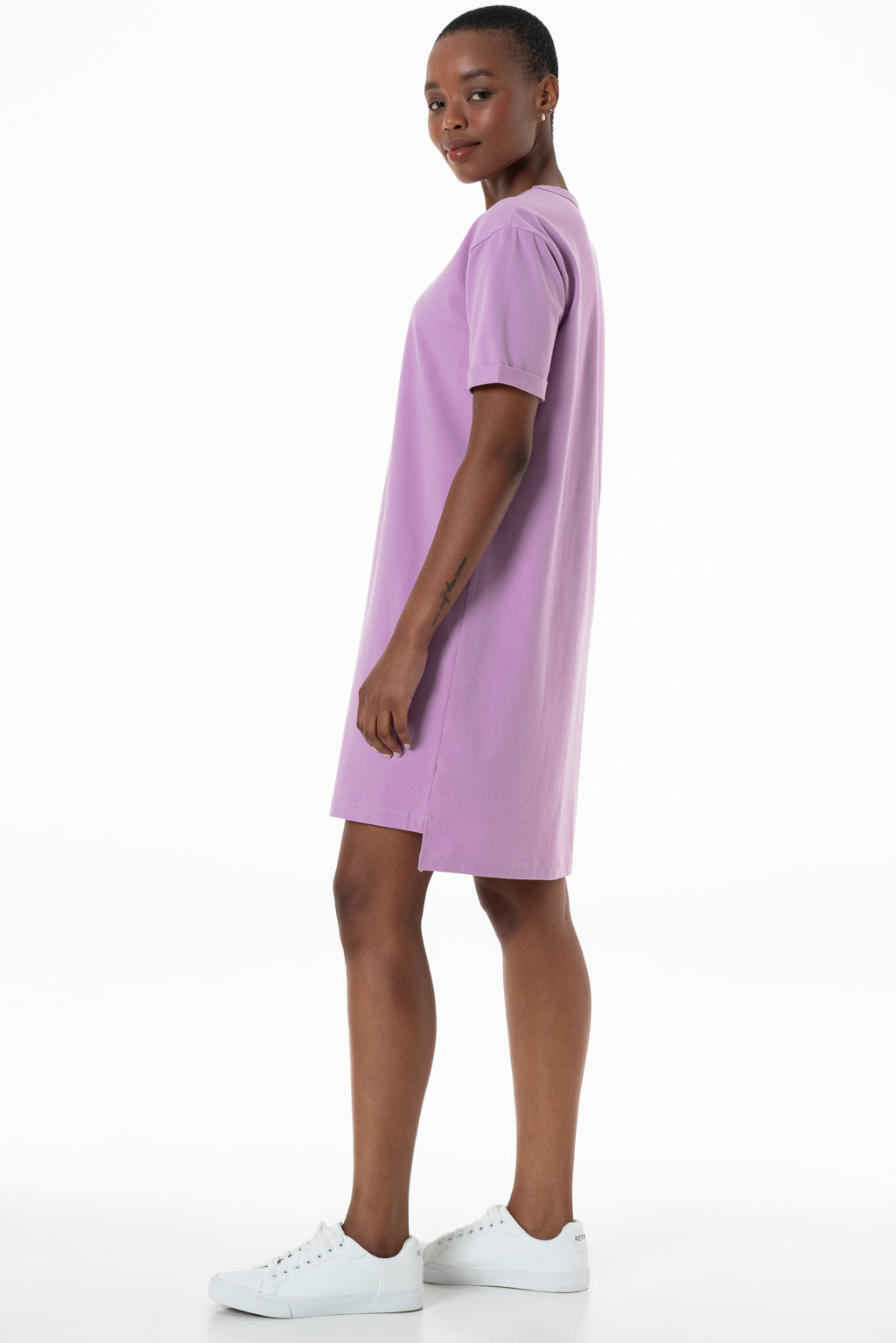 T-Shirt Dress _ 143288 _ Purple
