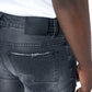 Rf02 Ripped Skinny Jeans _ 142681 _ Black Wash