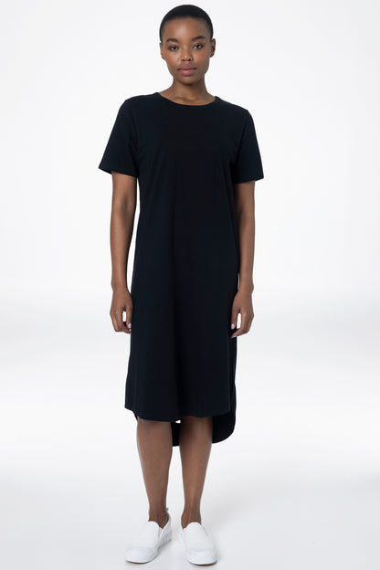 T-Shirt Dress _ 143277 _ Black