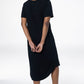 T-Shirt Dress _ 143277 _ Black
