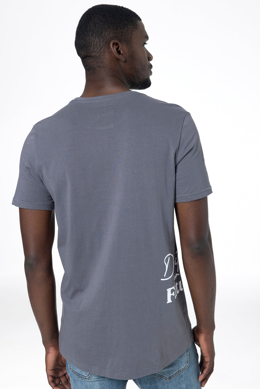 Branded T-Shirt _ 142509 _ Charcoal
