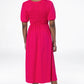 Midi Knit Dress _ 143343 _ Pink