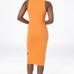 Ribbed Bodycon Dress _ 143278 _ Orange
