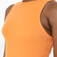Ribbed Bodycon Dress _ 143278 _ Orange