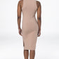 Bodycon Dress _ 143274 _ Brown