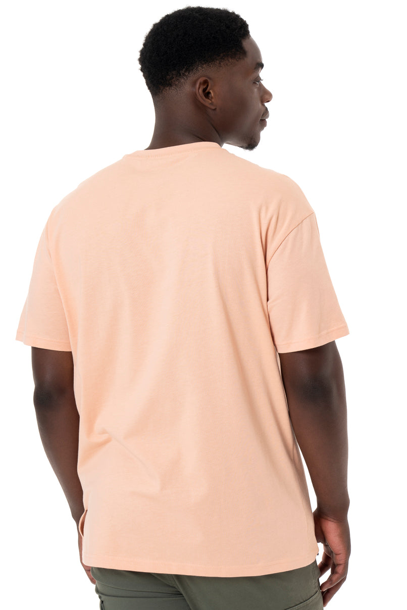 Branded T-Shirt _ 143627 _ Peach