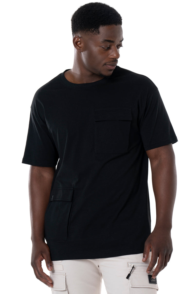 Pocket T-Shirt _ 143323 _ Black