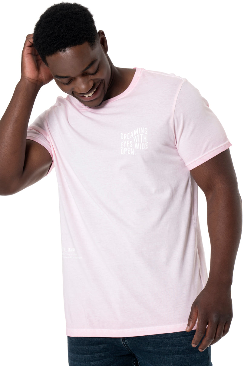 Organic Dye T-Shirt _ 143618 _ Pink
