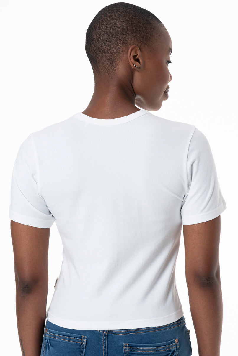Fitted T-Shirt _ 145712 _ White