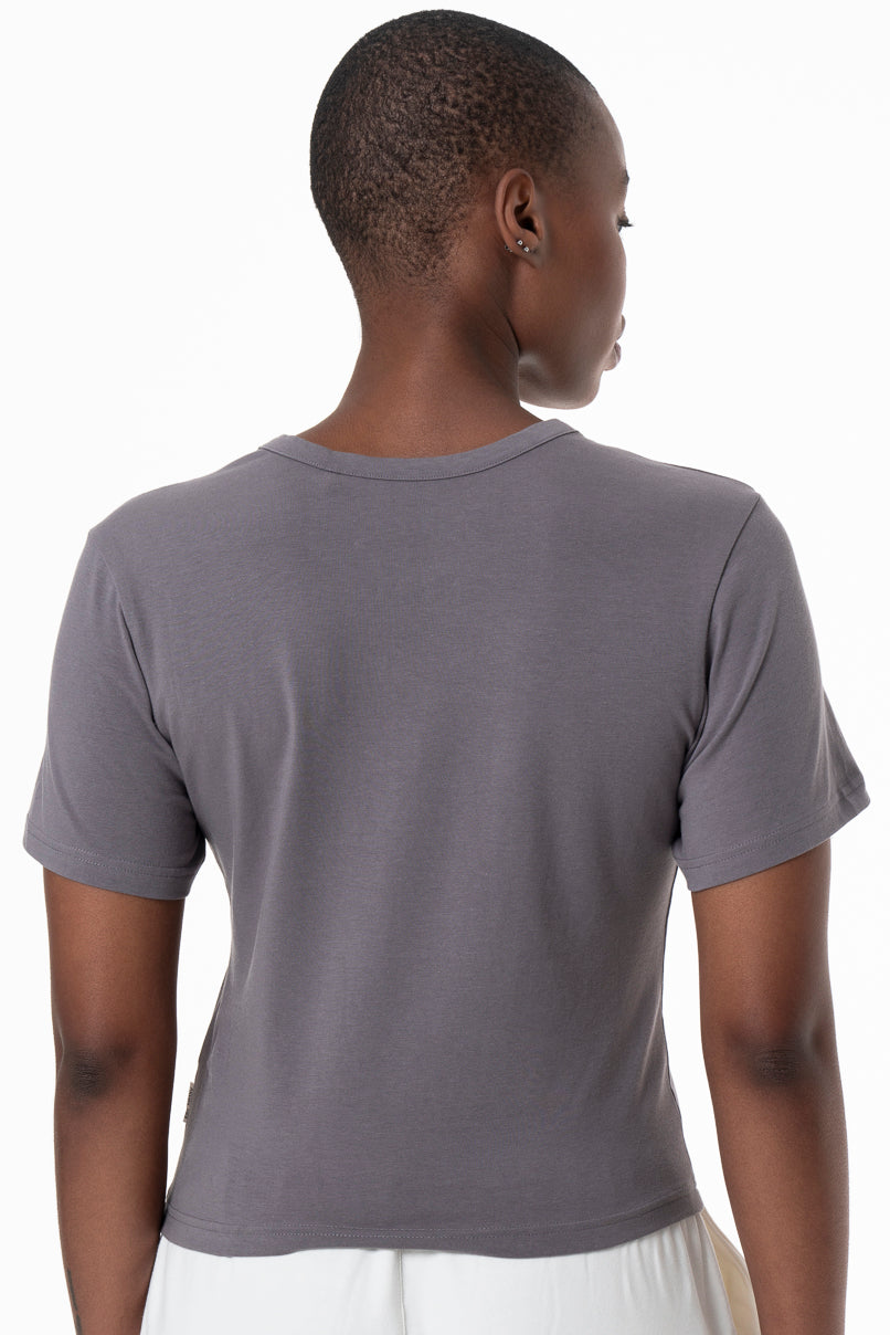 Fitted T-Shirt _ 145713 _ Grey