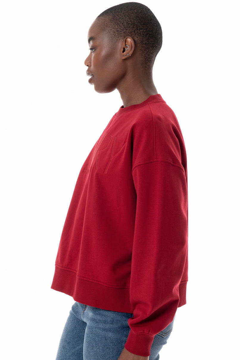 Sweat Top _ 145632 _ Red