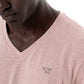 V-Neck T-Shirt _ 145358 _ Rose