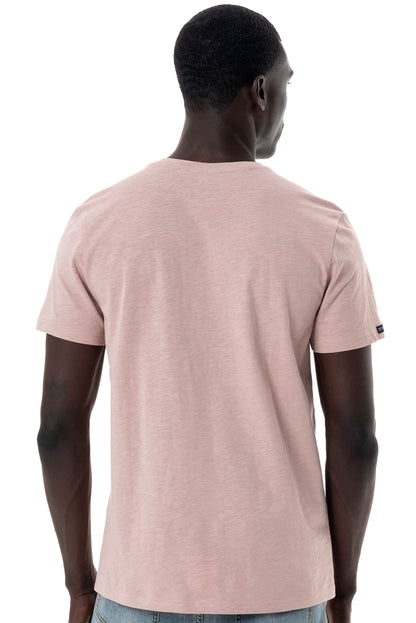 V-Neck T-Shirt _ 145358 _ Rose