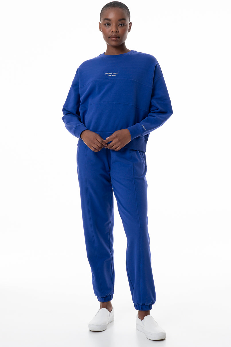Relaxed Fit Track Pants _ 145611 _ Blue