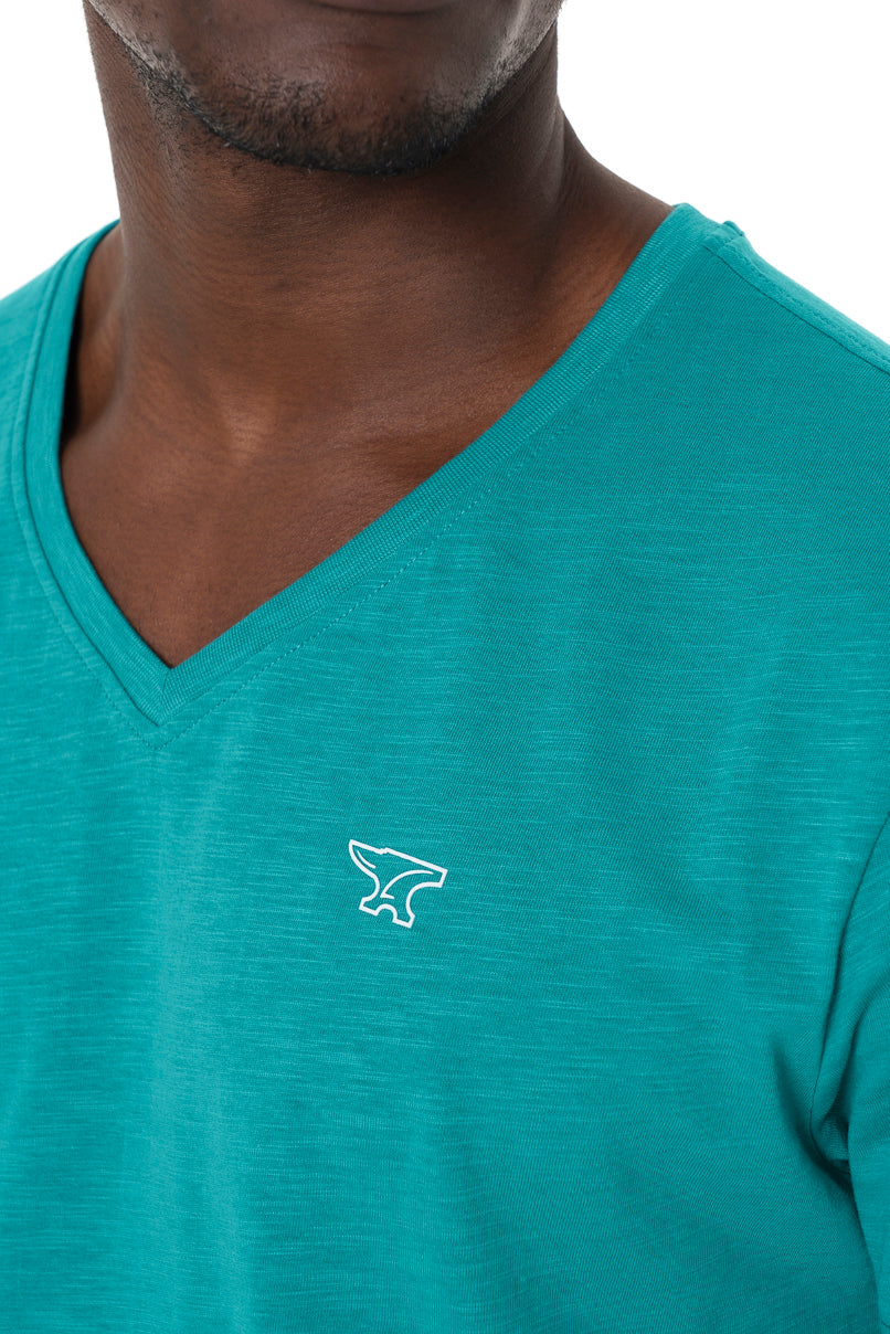 Branded T-Shirt _ 151841 _ Teal