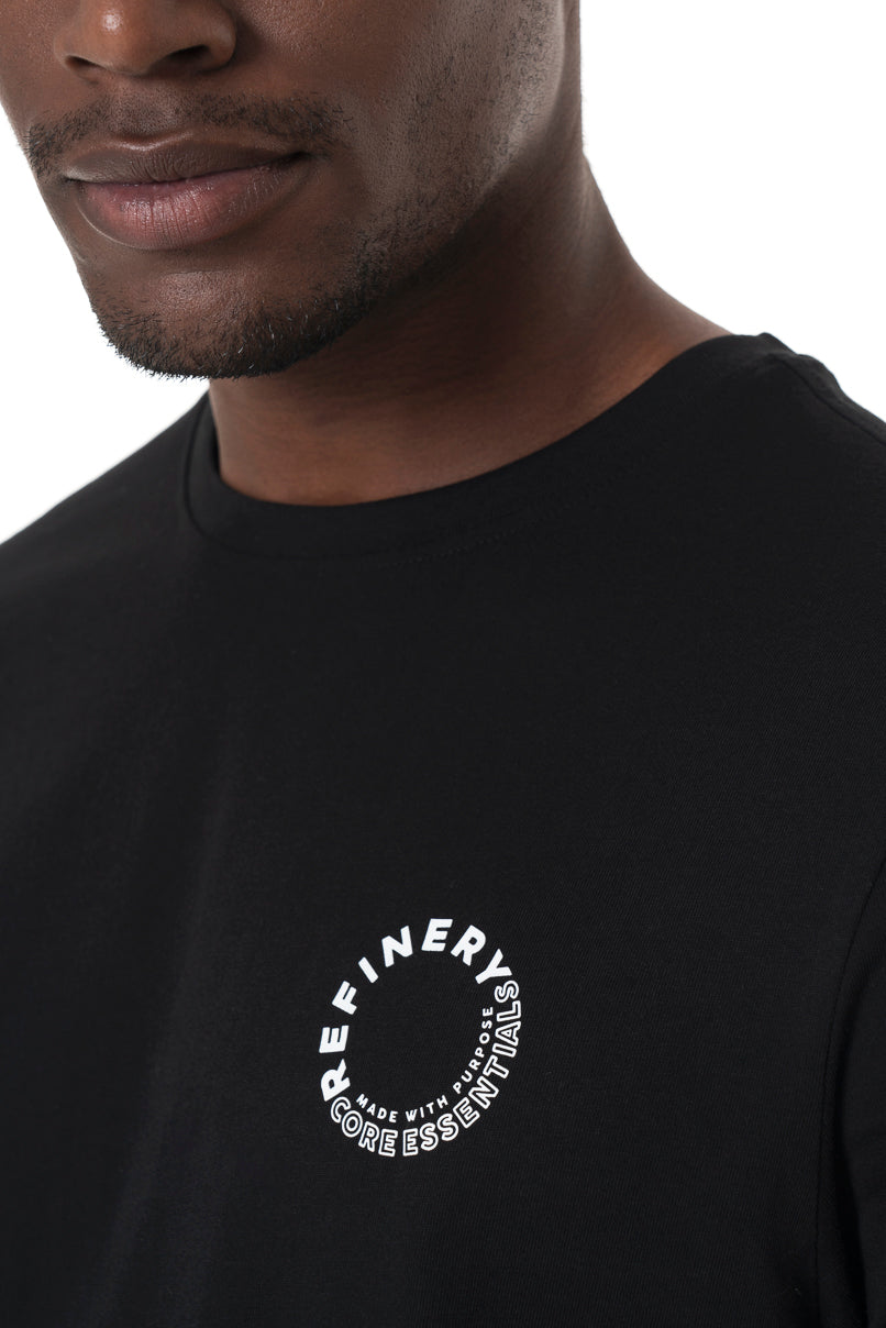 Branded T-Shirt _ 151839 _ Black